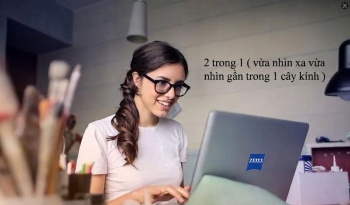 Đa tròng đánh Zeiss (  có cả dòng đổi màu )
